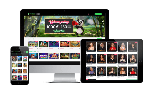 fortunepanda casino website screens